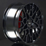 SUPERMETAL CELL GLOSS BLACK 9X20 i gruppen FLGAR / ALUMINIUMFLGAR hos Svenska Gummihuset AB (A201205H90SUCEGB651)