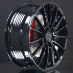 MONACO WHEELS FF1 GLOSS BLACK DEMO 9X19 i gruppen F�LGAR / ALUMINIUMF�LGAR hos Svenska Gummihuset AB (A191125M90FF1GLBL665DE)