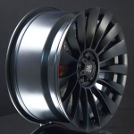 MSW 37T MATT BLACK 8,5X19 i gruppen FLGAR / ALUMINIUMFLGAR hos Svenska Gummihuset AB (A191145M85MSW37TMB641)