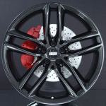 BBS SX CRYSTAL BLACK 9X20 i gruppen FLGAR / ALUMINIUMFLGAR hos Svenska Gummihuset AB (A201145H90BBSX82)