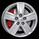 RIAL TRANSPORTER 5 SILVER 6X15 i gruppen F�LGAR / ALUMINIUMF�LGAR hos Svenska Gummihuset AB (A151185H60RITRA5SI711)