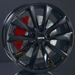 NITRO AERO FF GLOSS BLACK 8,5X18 i gruppen FLGAR / ALUMINIUMFLGAR hos Svenska Gummihuset AB (A181145M85NIAERGB641)