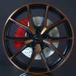 BROCK B40 BLACK ORANGE MATT 8X19 i gruppen FLGAR / ALUMINIUMFLGAR hos Svenska Gummihuset AB (A191125H80BRB40BO571)
