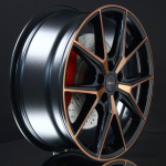 BROCK B40 BLACK ORANGE MATT 8X19 i gruppen FLGAR / ALUMINIUMFLGAR hos Svenska Gummihuset AB (A191125H80BRB40BO571)