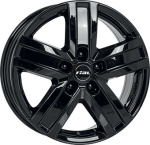 RIAL TRANSPORTER 5 GLOSS BLACK 7X17 i gruppen FLGAR / ALUMINIUMFLGAR hos Svenska Gummihuset AB (A171085H70RITRA5GB651)