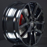 BORBET N BLACK GLOSSY 6,5X17 i gruppen FLGAR / ALUMINIUMFLGAR hos Svenska Gummihuset AB (A171145H65BORBN725)