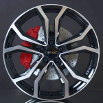 DEZENT TV BLACK/POLISHED DEMO 6,5X17 i gruppen F�LGAR / ALUMINIUMF�LGAR hos Svenska Gummihuset AB (A171205H65DEZTVBP651DE)