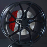 R-SERIES R13 SATIN BLACK 8,5X19 i gruppen FLGAR / ALUMINIUMFLGAR hos Svenska Gummihuset AB (A191145M85RSER13SB641)