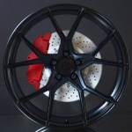 R-SERIES R13 SATIN BLACK 8,5X19 i gruppen FLGAR / ALUMINIUMFLGAR hos Svenska Gummihuset AB (A191145M85RSER13SB641)