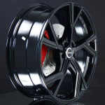 AVUS AF20 GLOSS BLACK 8,5X19 i gruppen FLGAR / ALUMINIUMFLGAR hos Svenska Gummihuset AB (A191125M85AVAF20GB664)