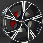 MAK STARK DARK BLACK/POLISHED 10X22 i gruppen FLGAR / ALUMINIUMFLGAR hos Svenska Gummihuset AB (A221305M100MAKSTBP665)