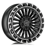 MSW 32 GLOSS BLACK/POLISHED 8,5X20 i gruppen FLGAR / ALUMINIUMFLGAR hos Svenska Gummihuset AB (A201125M85MSW32BP666)