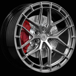 R-Series R21 Hyper Silver Black 8X18 i gruppen F�LGAR / ALUMINIUMF�LGAR hos Svenska Gummihuset AB (A181206H8RSERR21HSB746)
