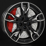 IT Wheels Gina Black / Polished 7,5X17 i gruppen F�LGAR / ALUMINIUMF�LGAR hos Svenska Gummihuset AB (A171085H75ITWGIBP701)