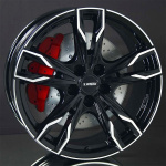 IT Wheels Gina Black / Polished 8X18 i gruppen F�LGAR / ALUMINIUMF�LGAR hos Svenska Gummihuset AB (A181125H8ITWGIBP571)