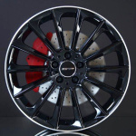 GMP STELLAR BLACK DIAMOND LIP 9,5X19 i gruppen FLGAR / ALUMINIUMFLGAR hos Svenska Gummihuset AB (A191125H95STELLBLLI666)