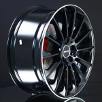 GMP STELLAR BLACK DIAMOND LIP 9,5X19 i gruppen FLGAR / ALUMINIUMFLGAR hos Svenska Gummihuset AB (A191125H95STELLBLLI666)