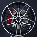 AVUS AF19 BLACK POLISHED 8X18 i gruppen F�LGAR / ALUMINIUMF�LGAR hos Svenska Gummihuset AB (A181205M80AVAF19B726)