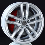GH EDITION IZOR BRILLIANT SILVER 8,5X19 i gruppen FLGAR / ALUMINIUMFLGAR hos Svenska Gummihuset AB (A191125ML85IZORSIL731)