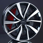 MAK PANORAMA BLACK/POLISHED 6,5X17 i gruppen FLGAR / ALUMINIUMFLGAR hos Svenska Gummihuset AB (A171125M65MAKPAN666)