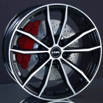 RIAL X12 DIAMOND BLACK POLISH 8X18 i gruppen FLGAR / ALUMINIUMFLGAR hos Svenska Gummihuset AB (A181125M80RIX12DBP666)