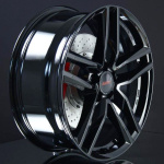 ALUTEC IKENU GLOSS BLACK 6,5X16 i gruppen FLGAR / ALUMINIUMFLGAR hos Svenska Gummihuset AB (A160984M65KEGLBL581)