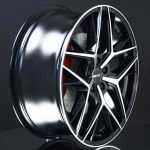 GMP LUNICA BLACK DIAMOND 9,5X20 i gruppen FLGAR / ALUMINIUMFLGAR hos Svenska Gummihuset AB (A201145H95GMPLUNBD641)
