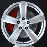 DEZENT TU SILVER 7,5X17 i gruppen FLGAR / ALUMINIUMFLGAR hos Svenska Gummihuset AB (A171125M75DEZTUSIL666)