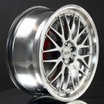 DOTZ Bilbao Blaze Silver/Polished Lip 7X17 i gruppen F�LGAR / ALUMINIUMF�LGAR hos Svenska Gummihuset AB (A171084L70DOBILBSP651)