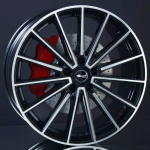 BROCK B43 BLACK FULL POLISH 8,5X19 i gruppen FLGAR / ALUMINIUMFLGAR hos Svenska Gummihuset AB (A191125L85B43SHBP666)