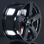 DEZENT KG BLACK BLACK 8,5X19 i gruppen FLGAR / ALUMINIUMFLGAR hos Svenska Gummihuset AB (A191305H85DEZKGBL666)