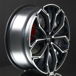 MONACO WHEELS GPC17 DULL BLACK/POLISHED 8X19 i gruppen FLGAR / ALUMINIUMFLGAR hos Svenska Gummihuset AB (A191085H80GPC17DBP671)