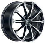 MAK DAVINCI BLACK/POLISHED 7X18 i gruppen F�LGAR / ALUMINIUMF�LGAR hos Svenska Gummihuset AB (A181145M7MAKDABP661)