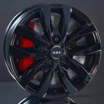 MAK LOAD5 GLOSS BLACK 6,5X15 i gruppen FLGAR / ALUMINIUMFLGAR hos Svenska Gummihuset AB (A151185H65MAKLOAGB711)