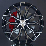 MONACO WHEELS FF3 BLACK POLISHED 8,5X19 i gruppen FLGAR / ALUMINIUMFLGAR hos Svenska Gummihuset AB (A191145M85FF3BLPL671)