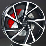 MAK Kassel Black Polished 7,5X18 i gruppen F�LGAR / ALUMINIUMF�LGAR hos Svenska Gummihuset AB (A181005M75KASBP571)